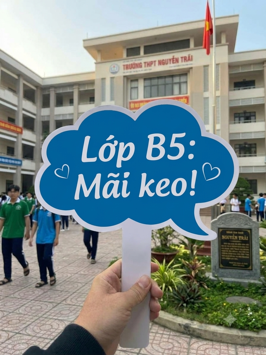 Lớp B5: Mãi keo!